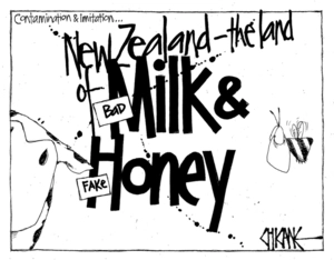 Winter, Mark 1958- :Milk and honey. 26 August 2013