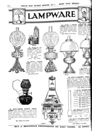 Farmers' Trading Company :Lampware. [1925].