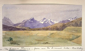 [Lister Family] :The Kosmos Range, from near the Diamond Lake, Rees Valley. 1889