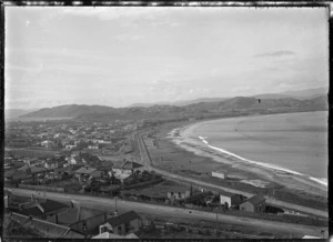View overlooking Lyall Bay.