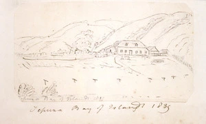 Taylor, Richard, 1805-1873 :Tepuna, Bay of Islands, 1839