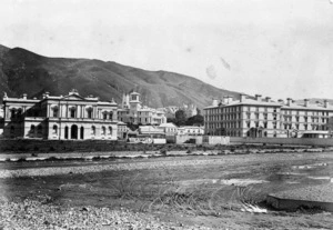 Wellington, showing the Supreme Court, Government Buildings and Parliament