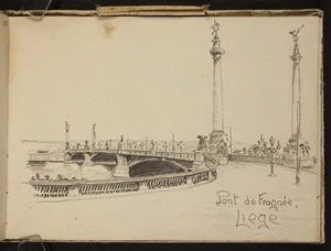 O'Grady, James, 1882?-1956 :Pont de Fragnee, Liege [1919?]