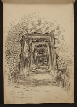 O'Grady, James, 1882?-1956 :Catacombs, Sailly-au-Bois [1918]