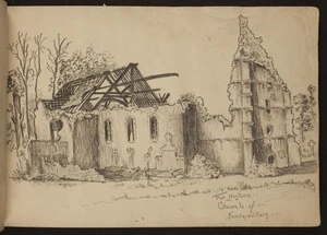 O'Grady, James, 1882?-1956 :The historic church of Foncquevillers Church [1918]