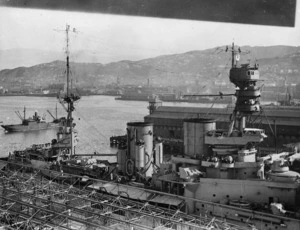 The British battlecruiser HMS Repulse