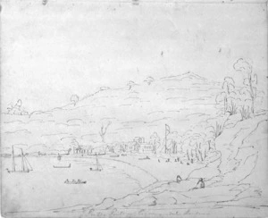 Wynyard, Robert Henry, 1802-1864 :Putea Putea, Coromandel Harbour [1852]