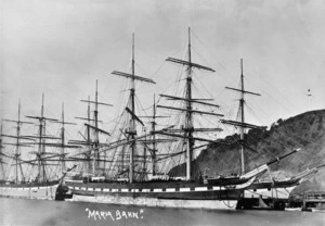 Sailing ship Mairi Bhan at Port Chalmers