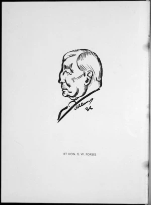 Allen, J. T.:Rt Hon. G. W. Forbes. Parliamentary Portraits, 1936.