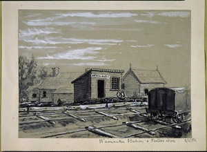 J. O. W. :Waimauku Station & Foster's store 6.2.1886