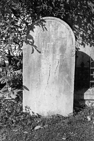 Donaldson Family grave, plot 4701, Bolton Street Cemetery