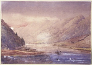 [Johnston, John Tremenhere fl 1860s :[View of an inlet near Picton. 1864 or 1865]