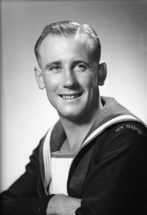 John James Shallcrass in navy uniform