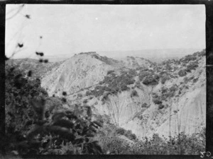 Little Table Top, Lower Cheshire Ridge, and Bauchops Hill, Gallipoli Peninsula, Turkey, during the Gallipoli campaign of World War 1