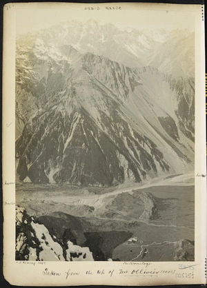 Liebig Range, taken from the top of Mt Ollivier