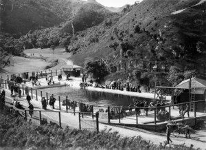 Khandallah public swimming pool, Wellington