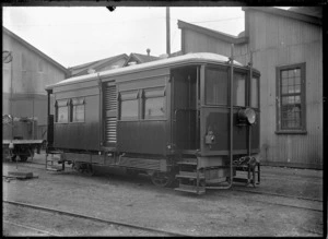 The first rail motor, 1912