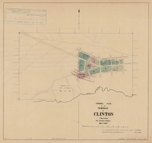 General plan of the township of Clinton [electronic resource] / T. Macfarlane, sub assistant surveyor, Novr. 1862.