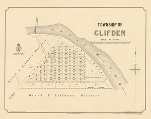 Township of Clifden [electronic resource] / J.C. Potter, Delt. October 1901 ; F.W. Flanagan, chief draughtsman.