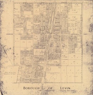 Borough of Levin [electronic resource] / drawn by P.J. Henderson.