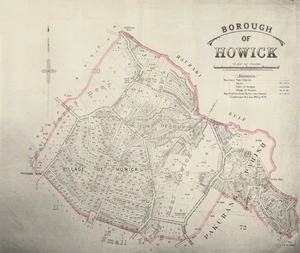 Borough of Howick [electronic resource] / M. Pirrit, Delt. 1929.