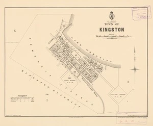 Plan of Kingston [electronic resource] / drawn by J.C. Potter, Dec. 1901.