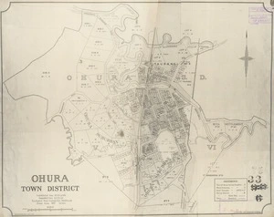 Ohura town district [electronic resource] / H.W. Rickard, delt, July 1931.