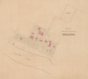 Plan of part of the town of Balclutha [electronic resource].