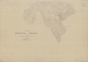 Plan of Papatoetoe Borough [electronic resource].