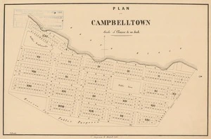 Plan of Campbelltown [electronic resource] / T. Heale.