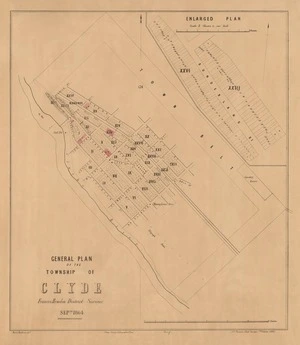 General plan of the township of Clyde / Francis Howden, district surveyor, Septr. 1864 : David Henderson, delt.