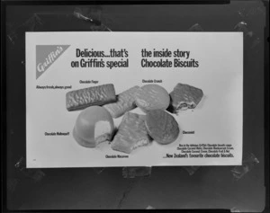 Griffins chocolate biscuit advertisement