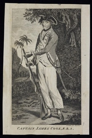Artist unknown :Captain James Cook, F.R.S. S. Hill sc[ulpt]. Boston. [1797]