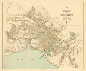 Borough of Gisborne [electronic resource] / J.F. Berry, delt. Aug. 1933.