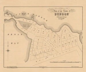 Plan of the town of Dunoon [electronic resource] S. Thompson, surveyor ; drawn by F.W. Flanagan ; photo-lithographed by A. McColl.