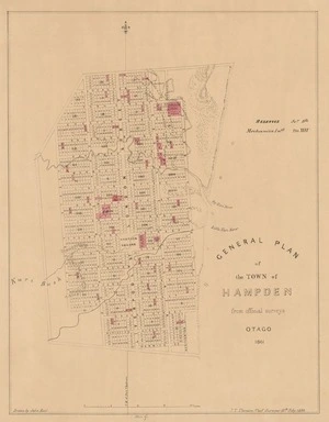 General plan of the town of Hampden [electronic resource] drawn by John Reid.