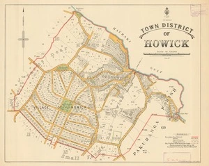 Town district of Howick [electronic resource].