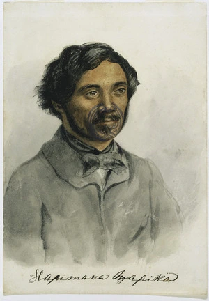 [Johnston, John Tremenhere] fl 1860s :Hapimana Ngapiko [1863 or 1864]