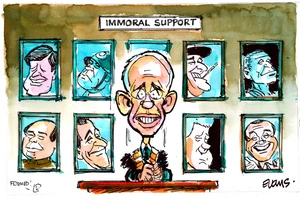 Evans, Malcolm Paul, 1945- :Immoral support. 18 October 2013
