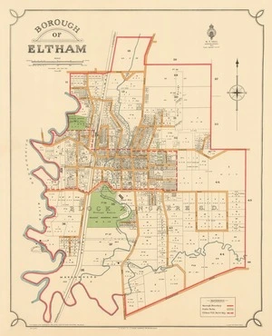 Borough of Eltham [electronic resource] / H.W. Rickard, delt. ; H.E. Walshe, chief draughtsman.