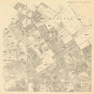 Map of the City of Christchurch [electronic resource] / drawn by E Pfankuch.