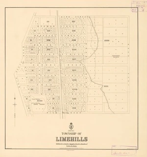 Township of Limehills [electronic resource] / O. Goldsmith, delt. ; F.W. Flanagan, Chief draughtsman.