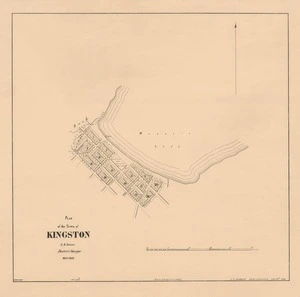 Plan of the town of Kingston [electronic resource] C.B. Shanks, district surveyor, May 1863.