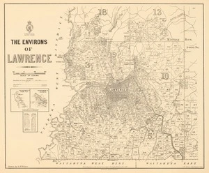 The environs of Lawrence [electronic resource] / drawn by G.P. Wilson