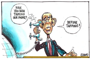 Evans, Malcolm Paul, 1945- :US Phone tapping. 25 October 2013