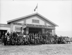 Golden Bay Co-op Dairy factory, Takaka