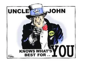 Hubbard, James, 1949- :Uncle John knows what's best for... YOU. 31 October 2013