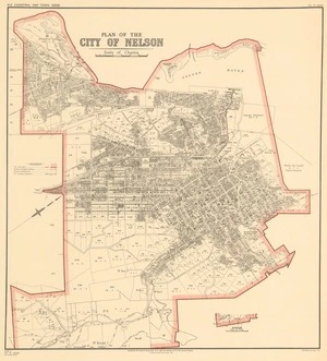 Plan of the city of Nelson [electronic resource].