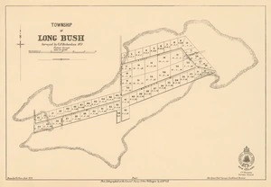 Township of Long Bush [electronic resource] / surveyed by G.F. Richardson, 1871, contract surveyor ; drawn by J.G. Clare, Jany. 1878.