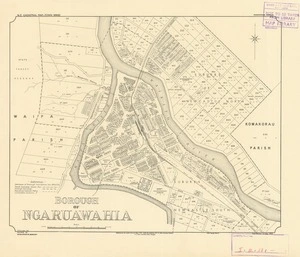 Borough of Ngaruawahia [electronic resource] / N.P. Brinsden, delt.